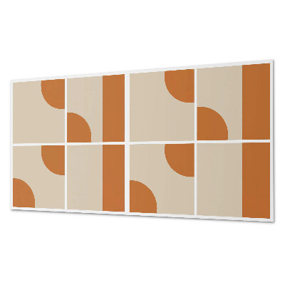 Panou de perete bucatarie Forme geometrice abstracte