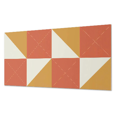 Panou perete Modele geometrice calde