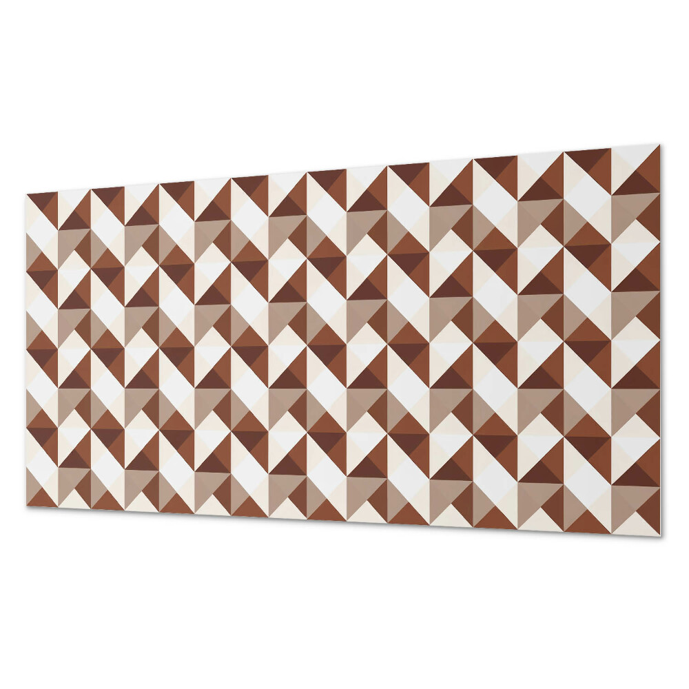 Panou perete Geometrie triunghiulară într-un stil modern