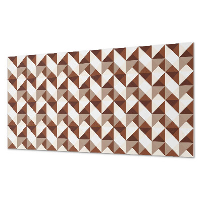 Panou perete Geometrie triunghiulară într-un stil modern