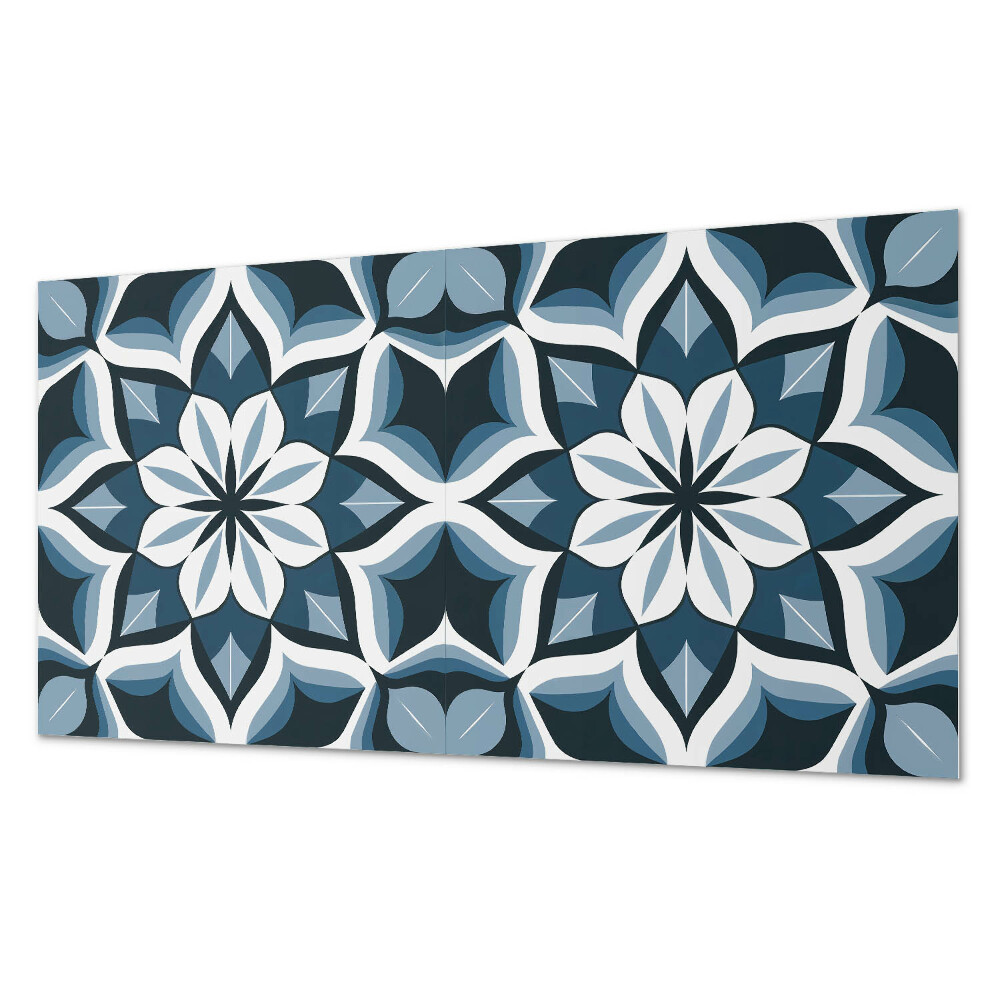 Panou perete Armonie florală în simetrie