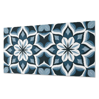 Panou perete Armonie florală în simetrie