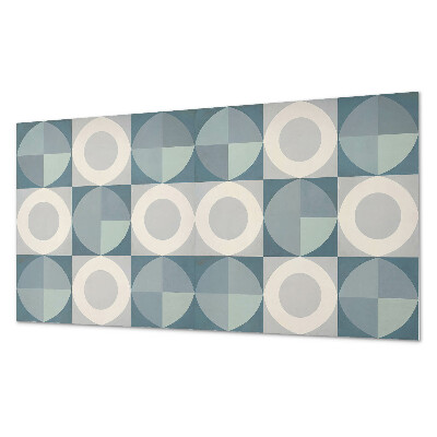 Panou decorativ pvc Forme și cercuri în armonie