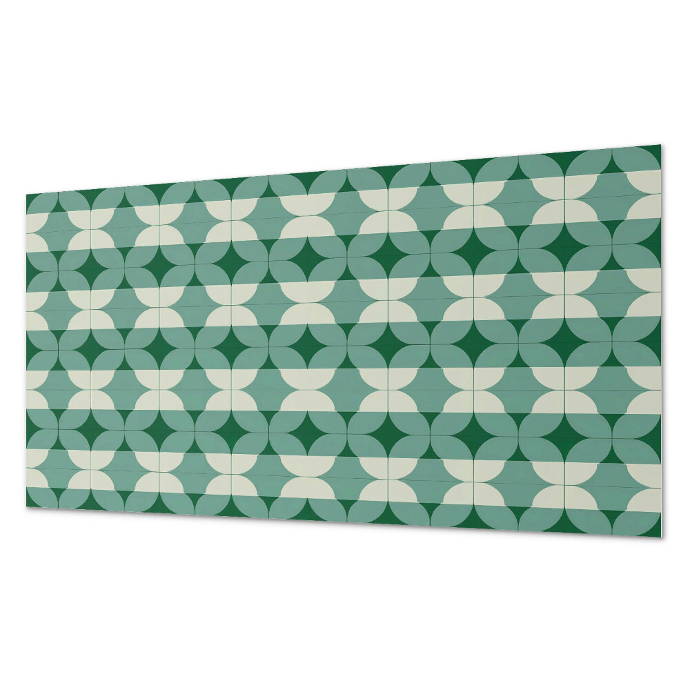 Panou de perete bucatarie Valuri de forme geometrice