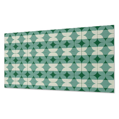 Panou de perete bucatarie Valuri de forme geometrice