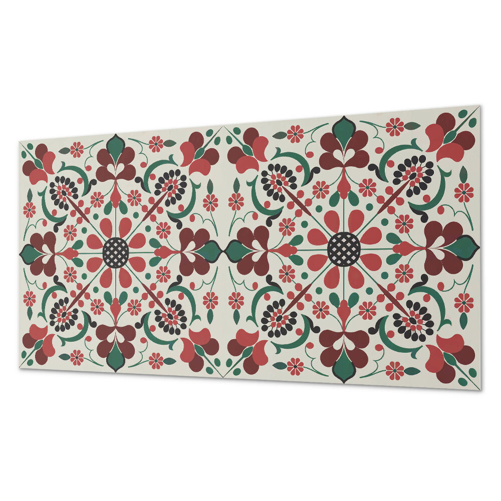 Panou decorativ pvc Armonie florală într-un stil simetric