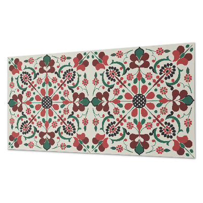 Panou decorativ pvc Armonie florală într-un stil simetric