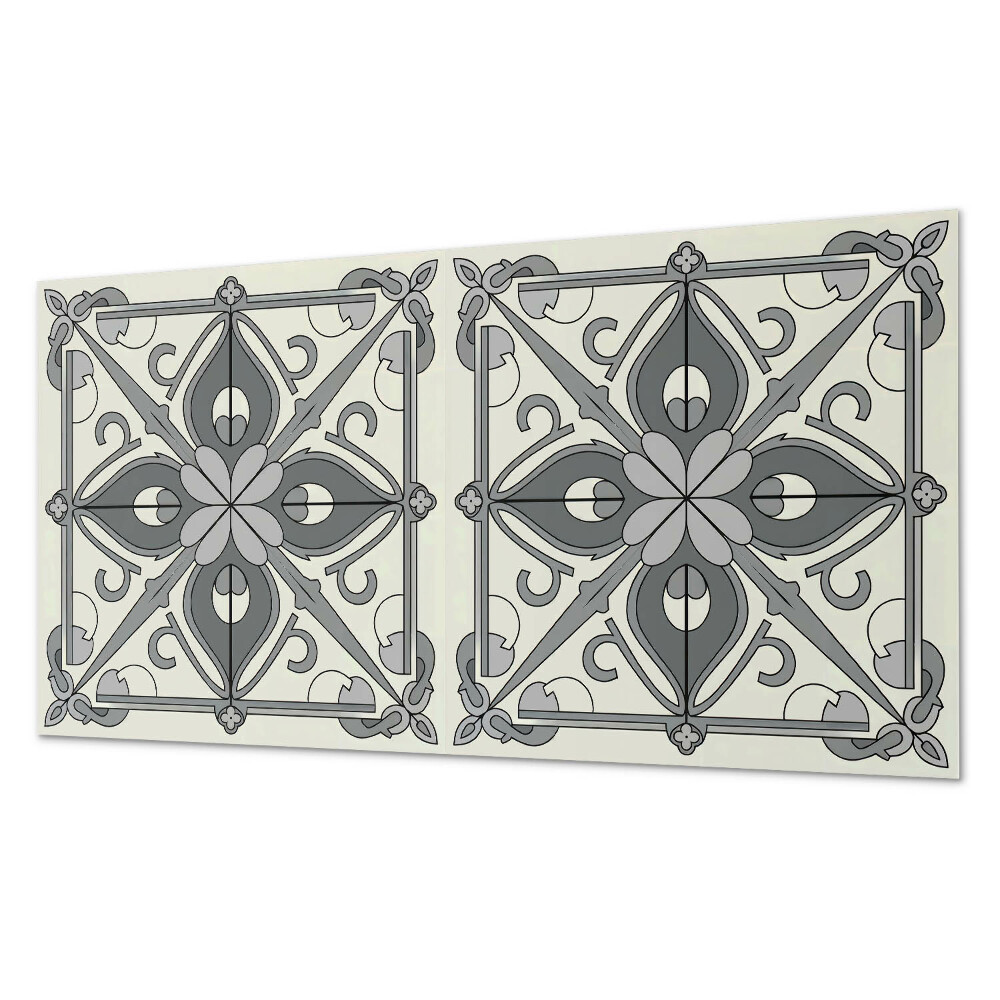 Panou perete Model floral în simetrie armonioasă