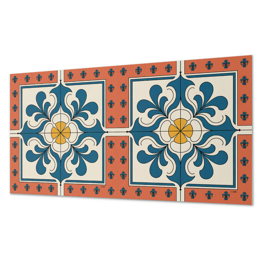 Panou perete Motiv floral în stil popular