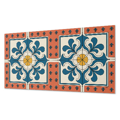 Panou perete Motiv floral în stil popular