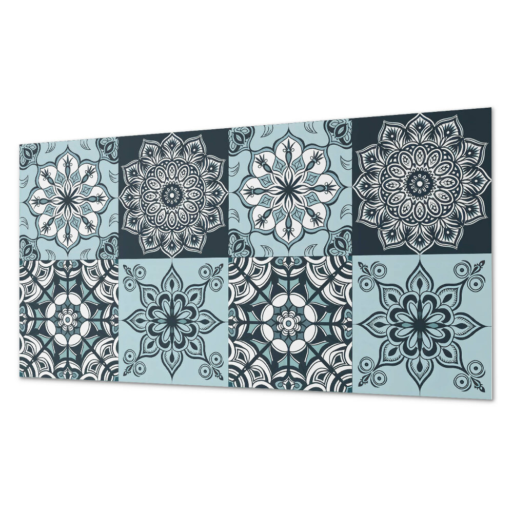 Panou decorativ pvc Modele de mandala în carouri
