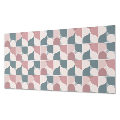 Panou perete Model geometric într-un stil abstract