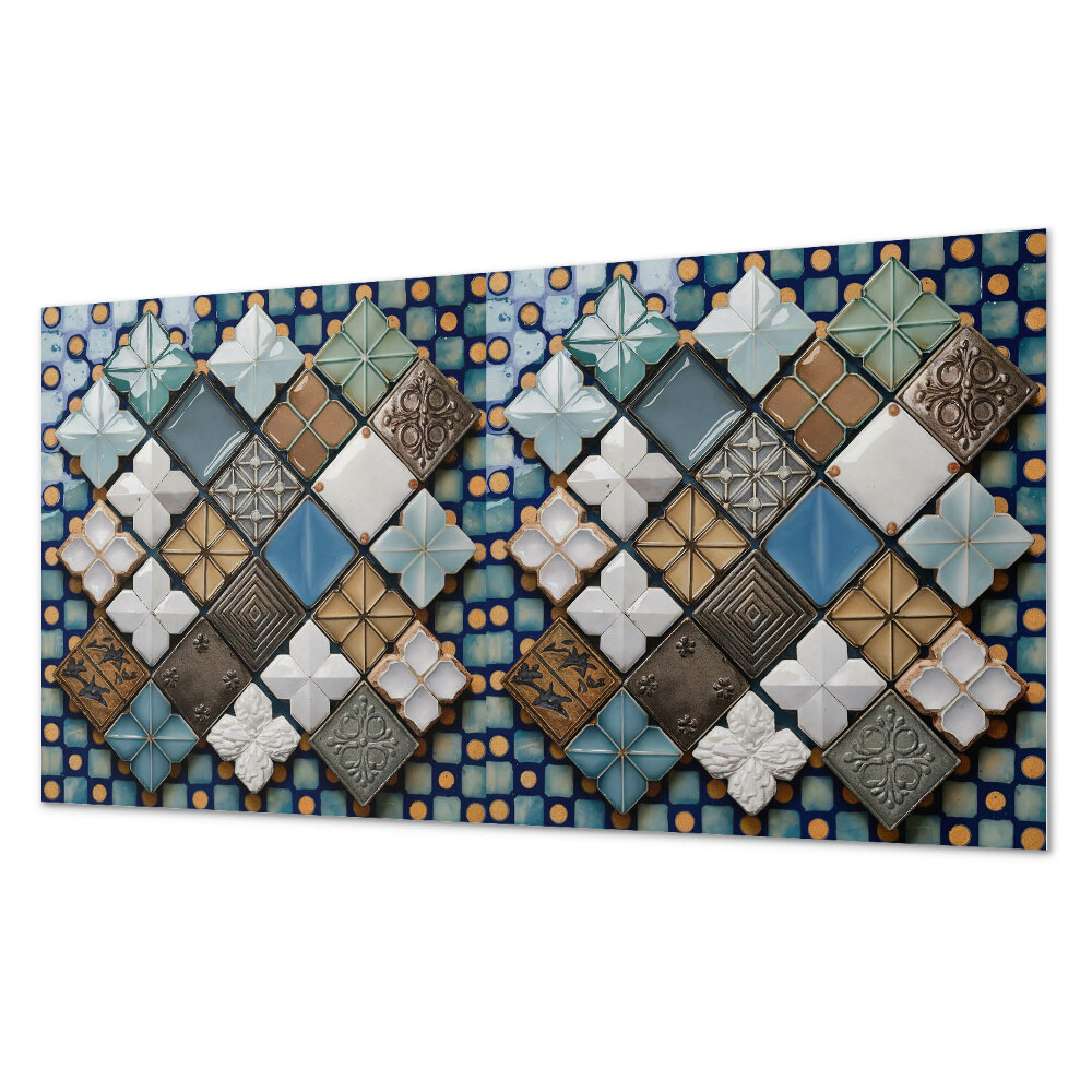 Panou decorativ pvc Motive de plăci ceramice