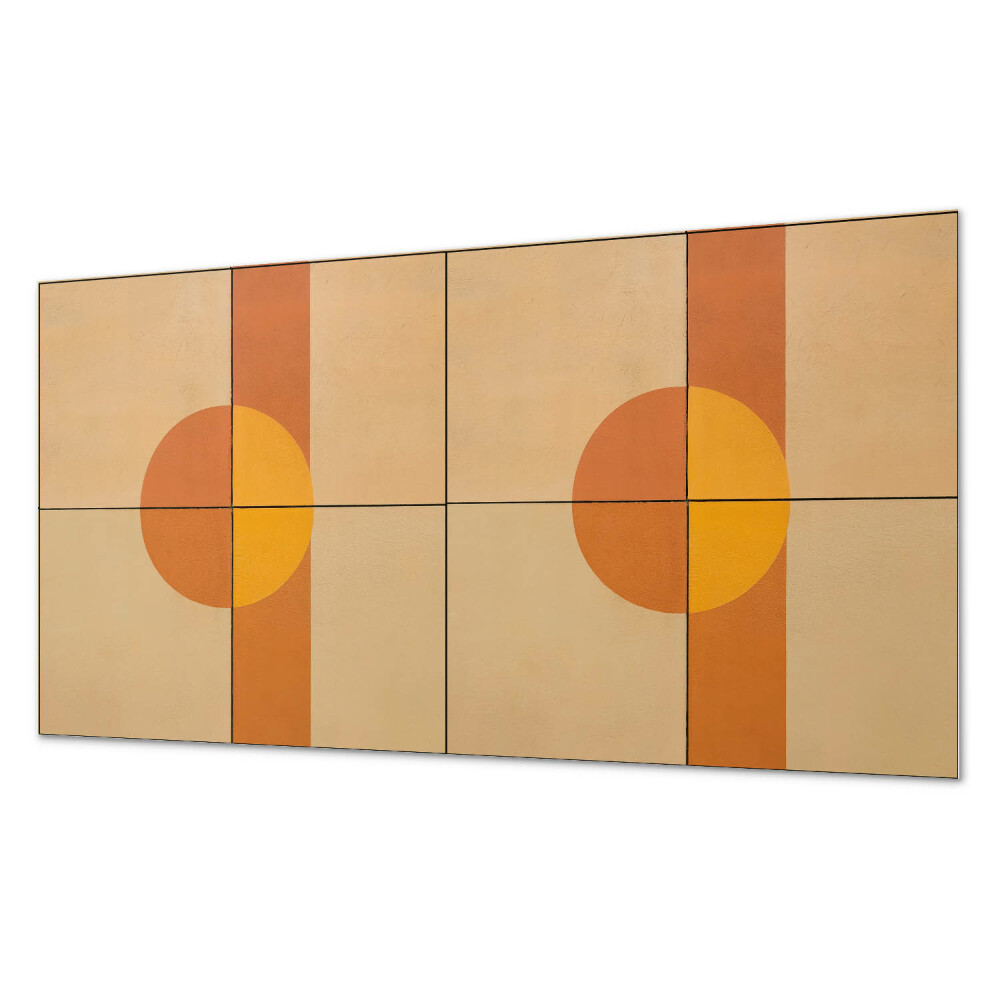 Panou perete Motivul formelor geometrice moderne