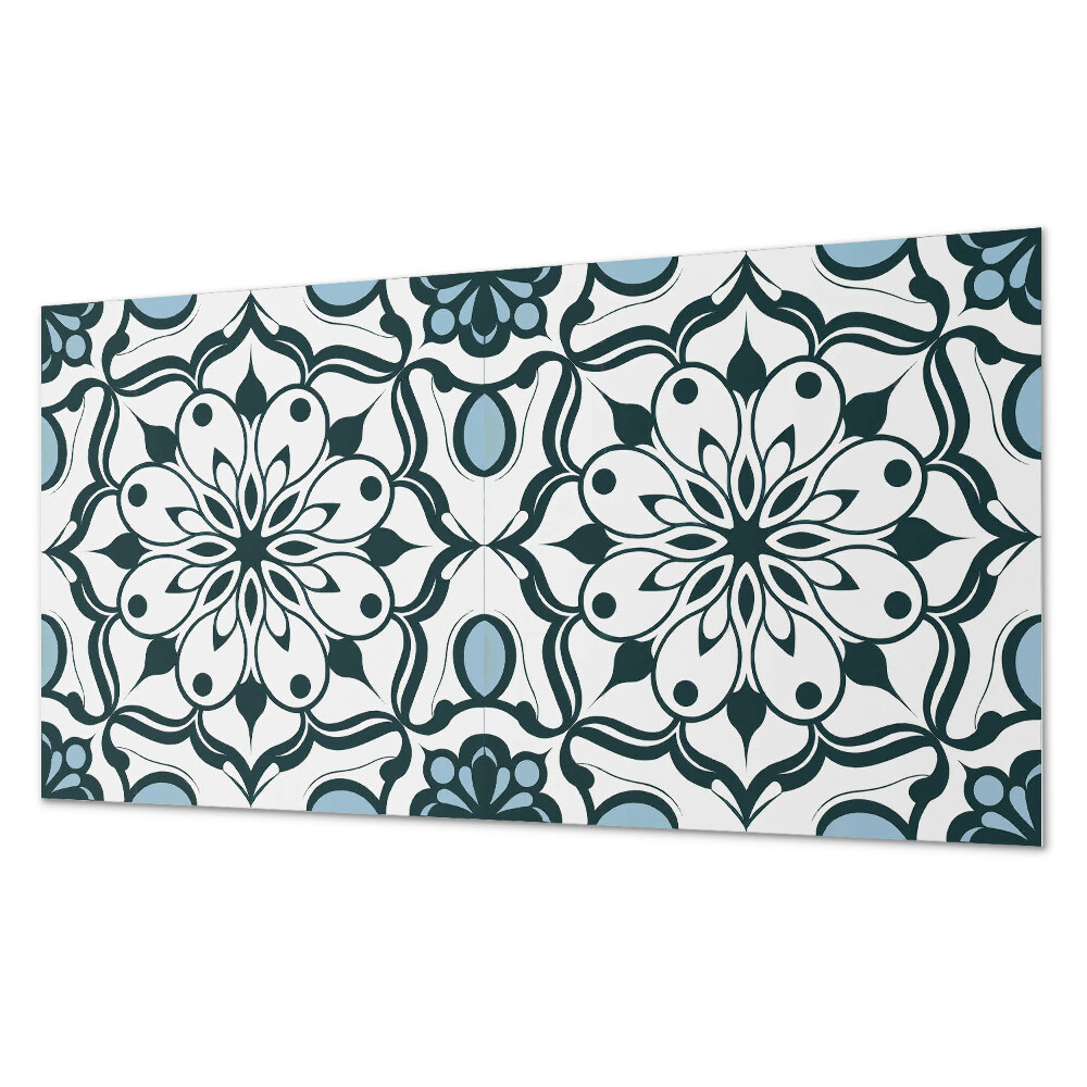 Panou perete Mandala florală în culorile naturii