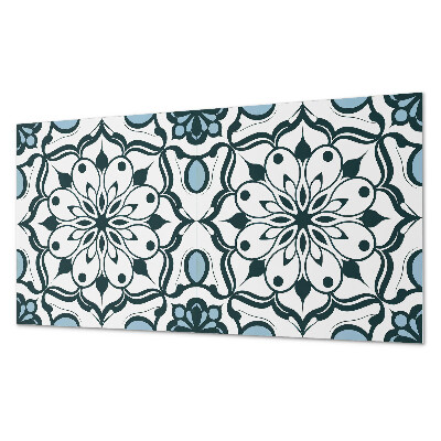 Panou perete Mandala florală în culorile naturii