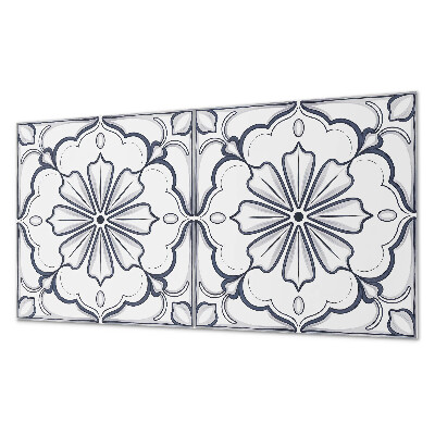 Panou decorativ pvc Motiv floral pe faianță