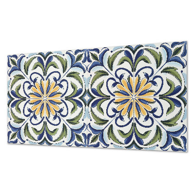 Panou perete Un motiv vegetal cu accente florale