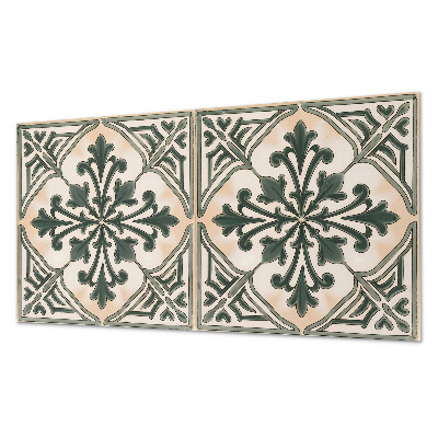 Panou perete Un motiv vegetal sub formă de pătrat