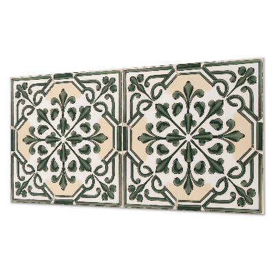 Panou de perete bucatarie Motiv vegetal pe faianță