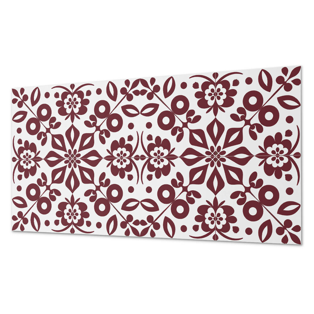 Panou decorativ pvc Motiv floral cu frunze verzi