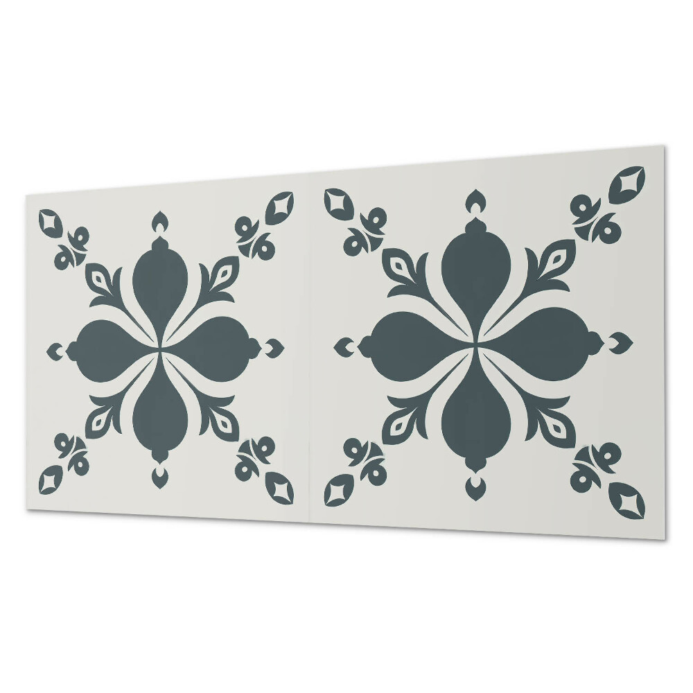 Panou de perete bucatarie Motiv ornamental cu frunze