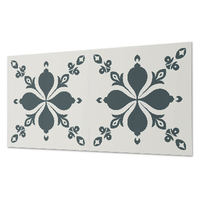 Panou de perete bucatarie Motiv ornamental cu frunze