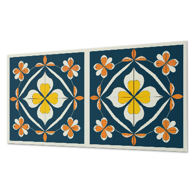 Panou perete Simetrie florală într-un aranjament armonios