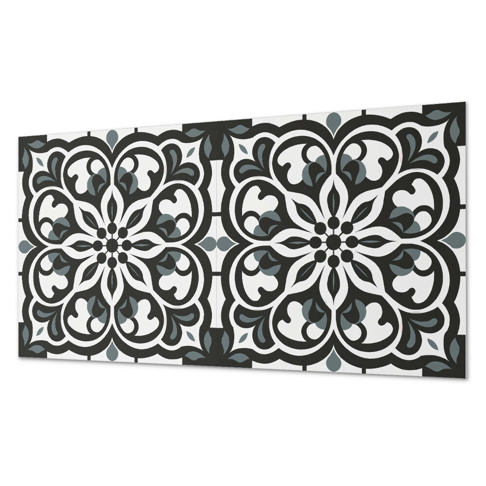 Panou perete Motiv floral cu elemente decorative