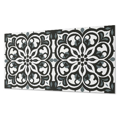 Panou perete Motiv floral cu elemente decorative