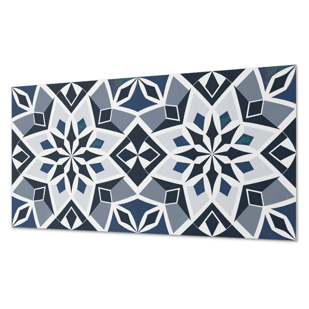 Panou perete Geometrie florală într-un stil modern