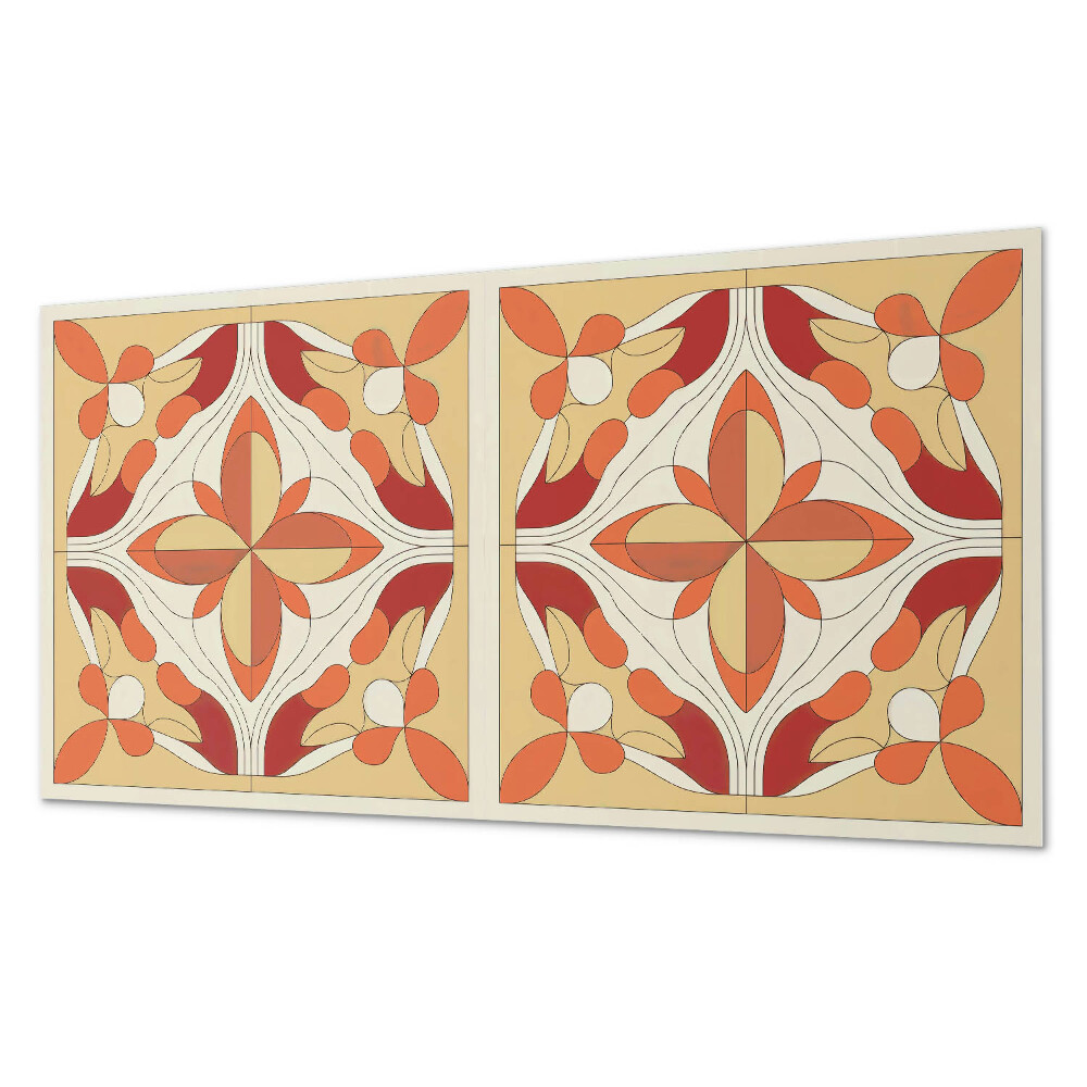 Panou perete Abstracție florală într-un stil modern