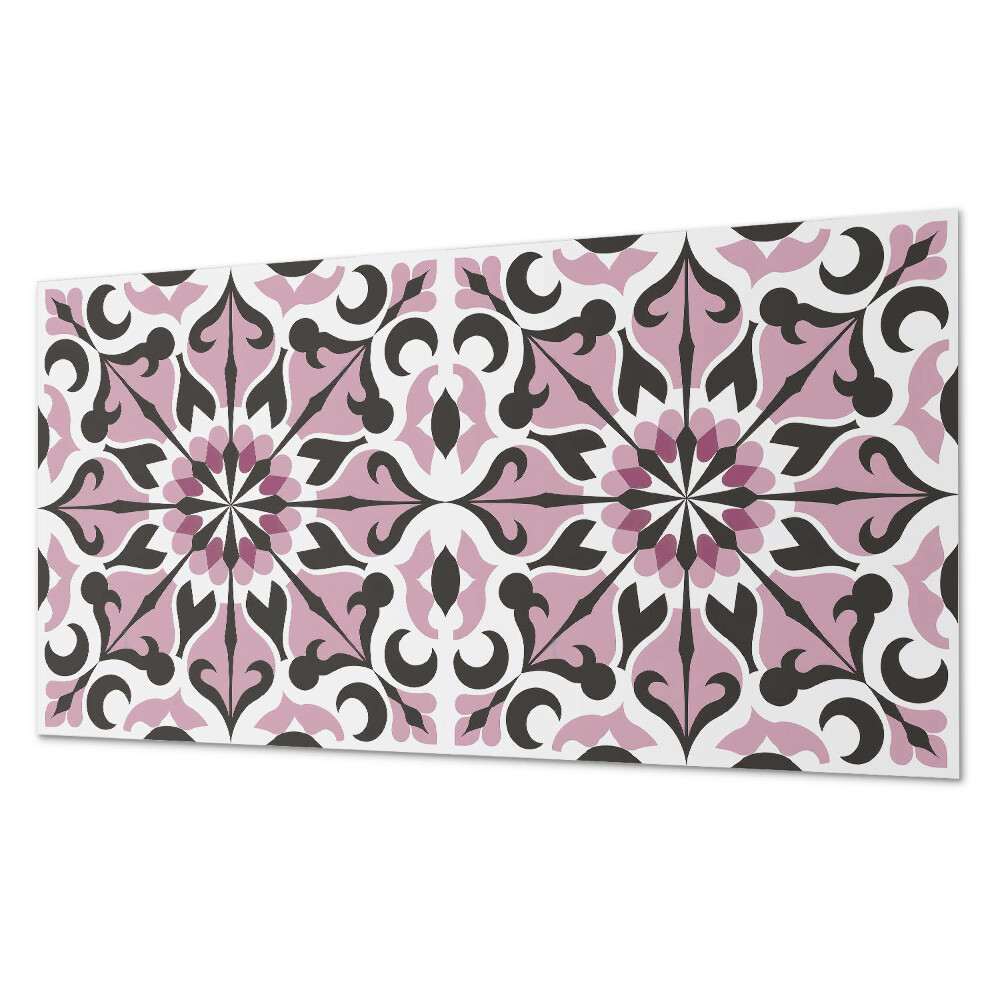 Panou de perete bucatarie Simetria plantelor într-un stil elegant