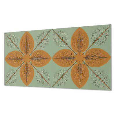 Panou decorativ pvc Motive simetrice cu frunze