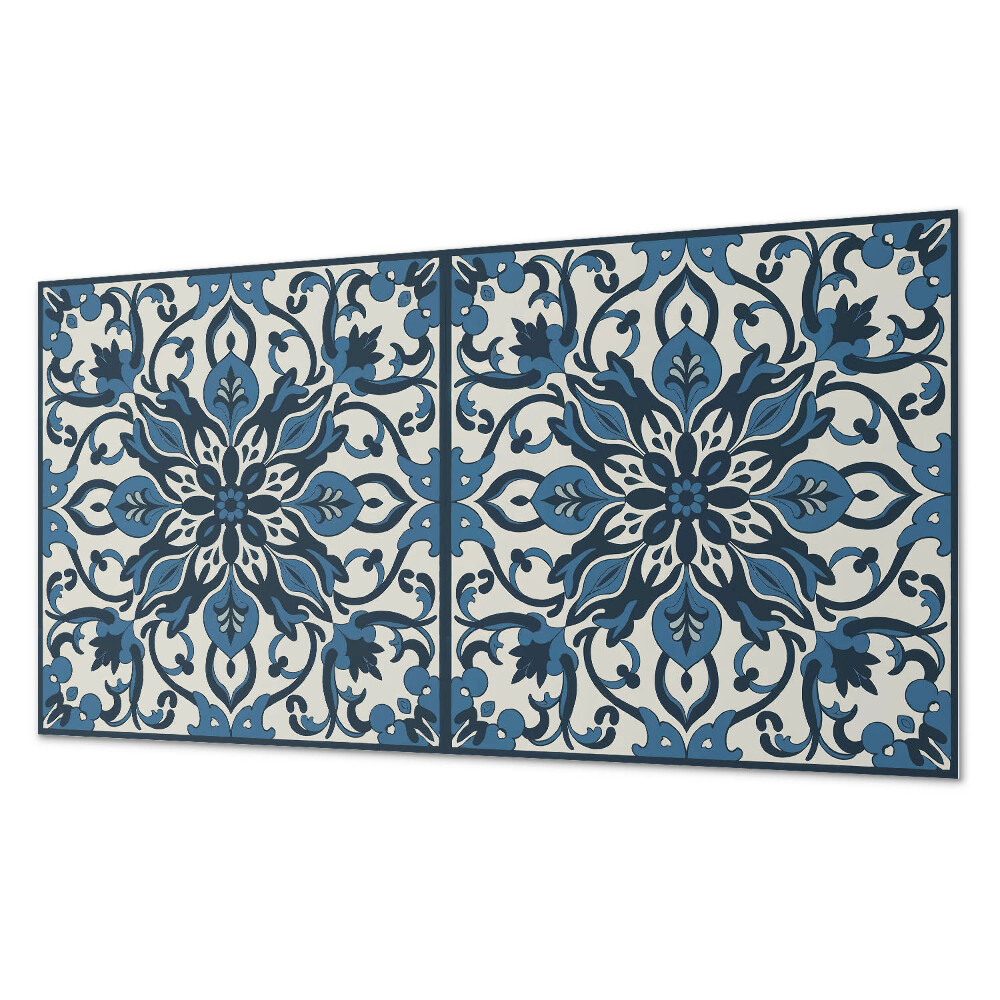 Panou decorativ pvc Model floral cu frunze verzi
