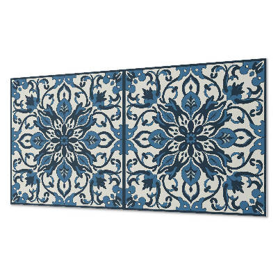 Panou decorativ pvc Model floral cu frunze verzi