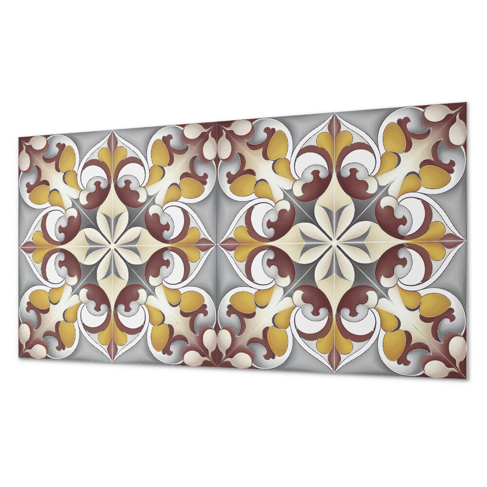 Panou perete Mozaic floral în stil artistic