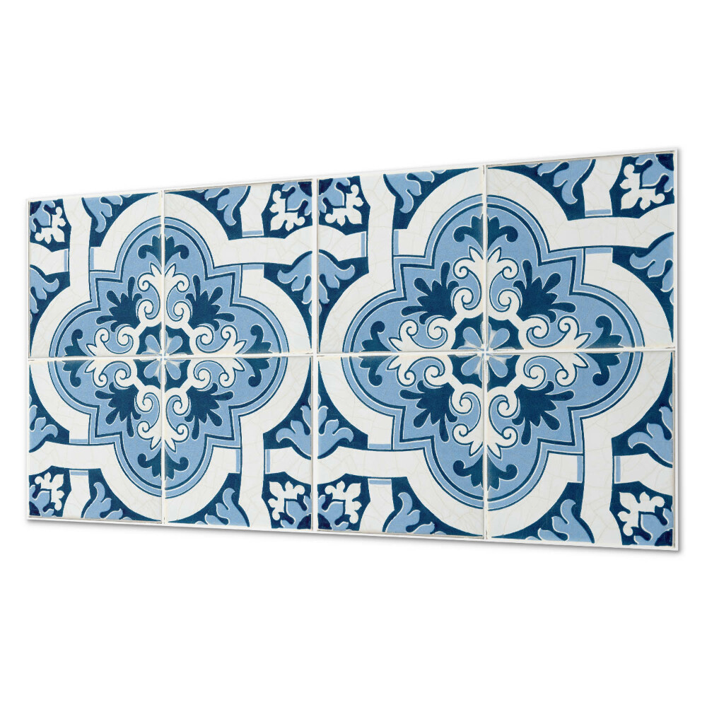 Panou de perete bucatarie Ornamente cu faianță în stil clasic