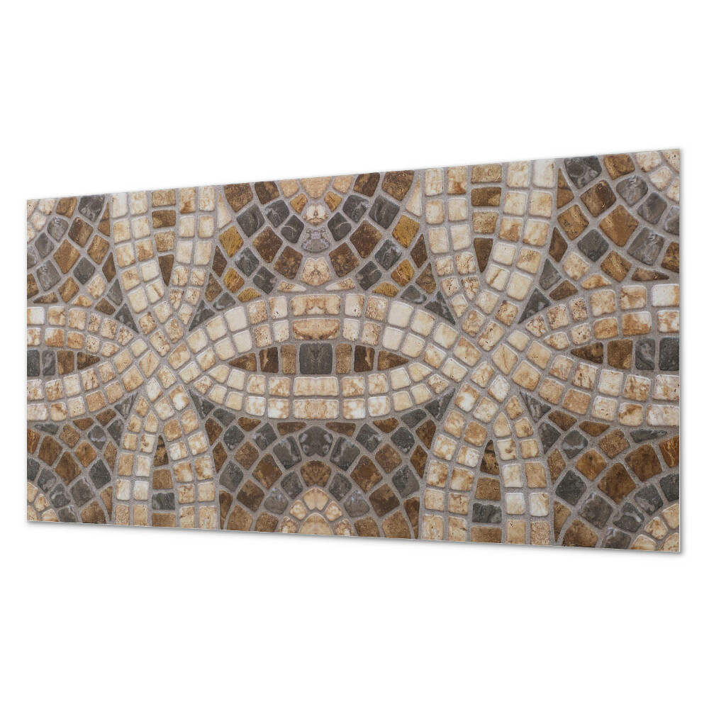 Panou de perete bucatarie Aranjament mozaic în țesături