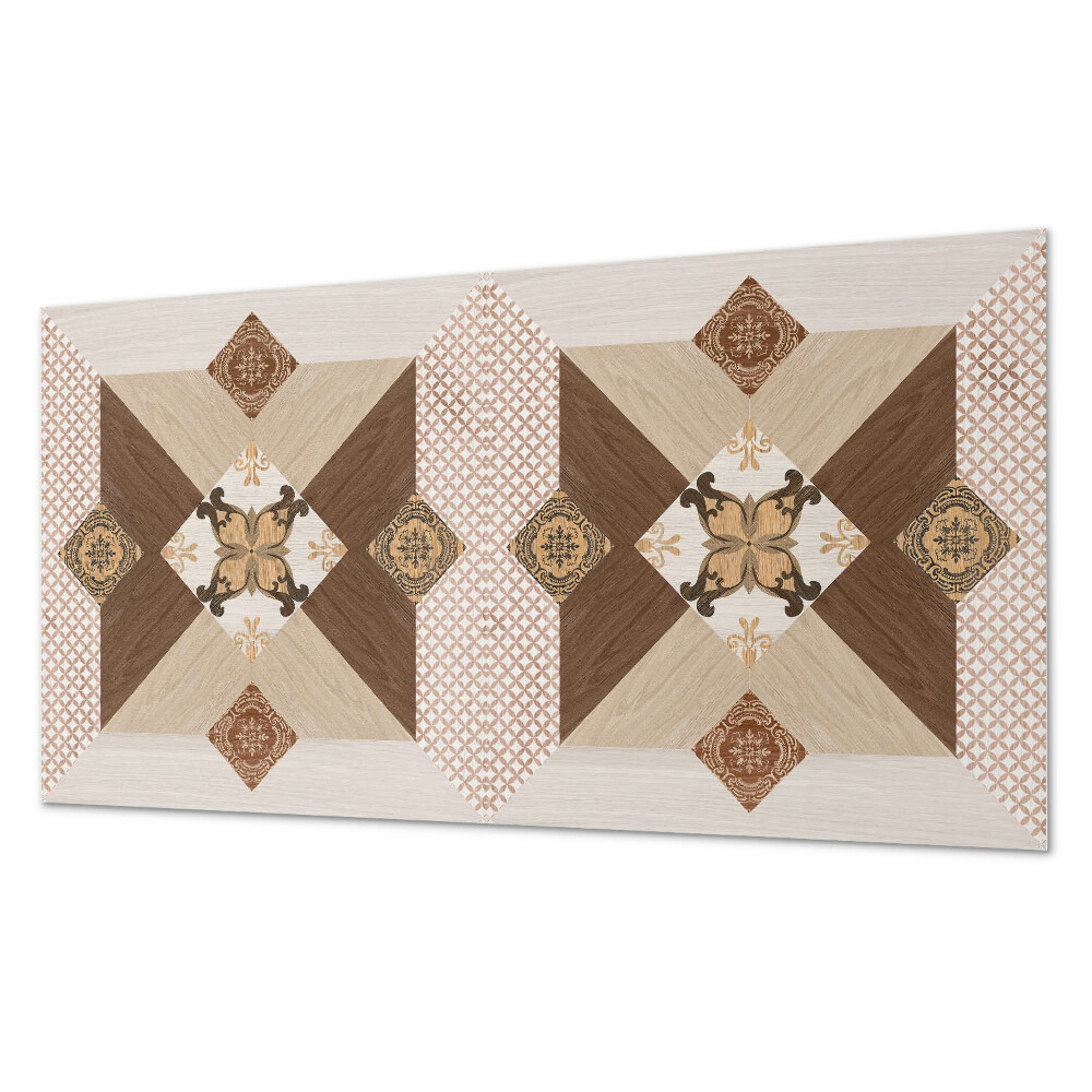 Panou de perete bucatarie Model mozaic cu detalii decorative