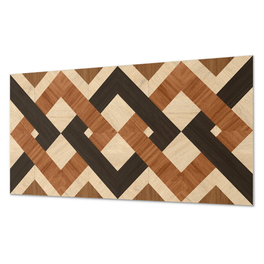 Panou decorativ pvc Motiv geometric din lemn