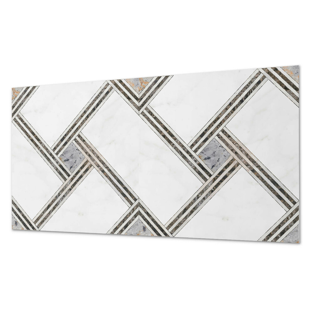 Panou de perete bucatarie Construcția liniilor geometrice