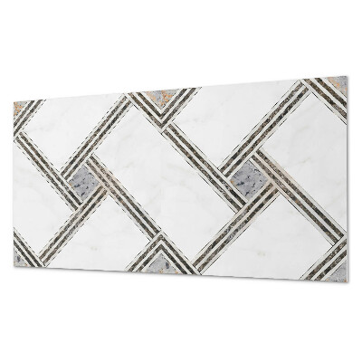 Panou de perete bucatarie Construcția liniilor geometrice