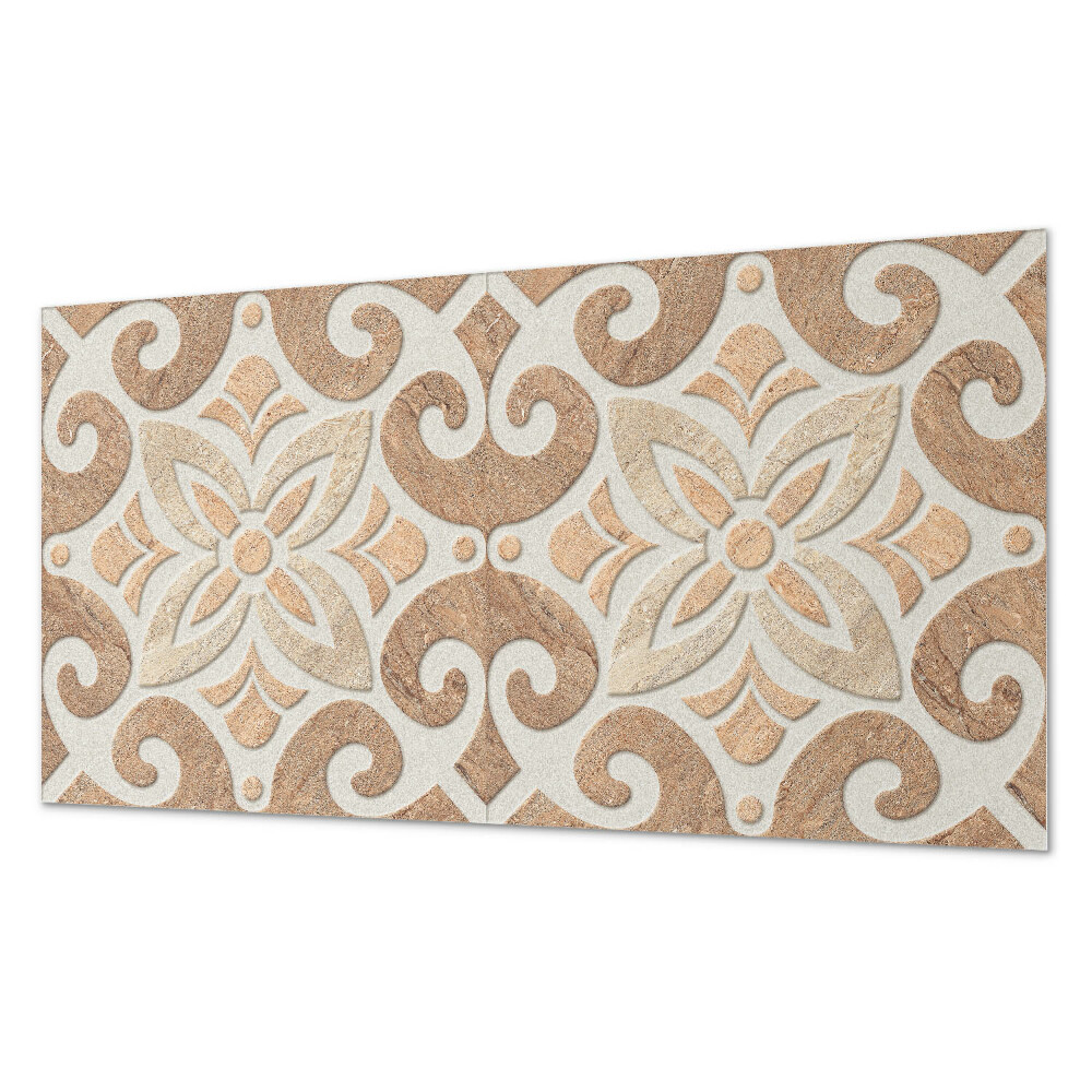 Panou perete Motiv floral cu detalii decorative