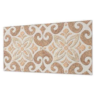 Panou perete Motiv floral cu detalii decorative