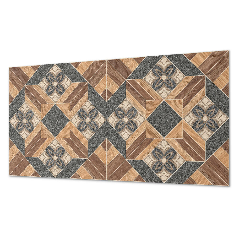 Panou de perete bucatarie Inspirații florale într-un stil modern