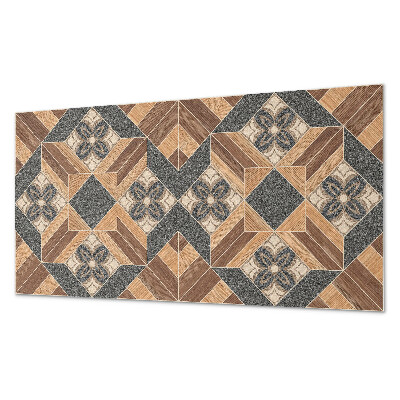 Panou de perete bucatarie Inspirații florale într-un stil modern