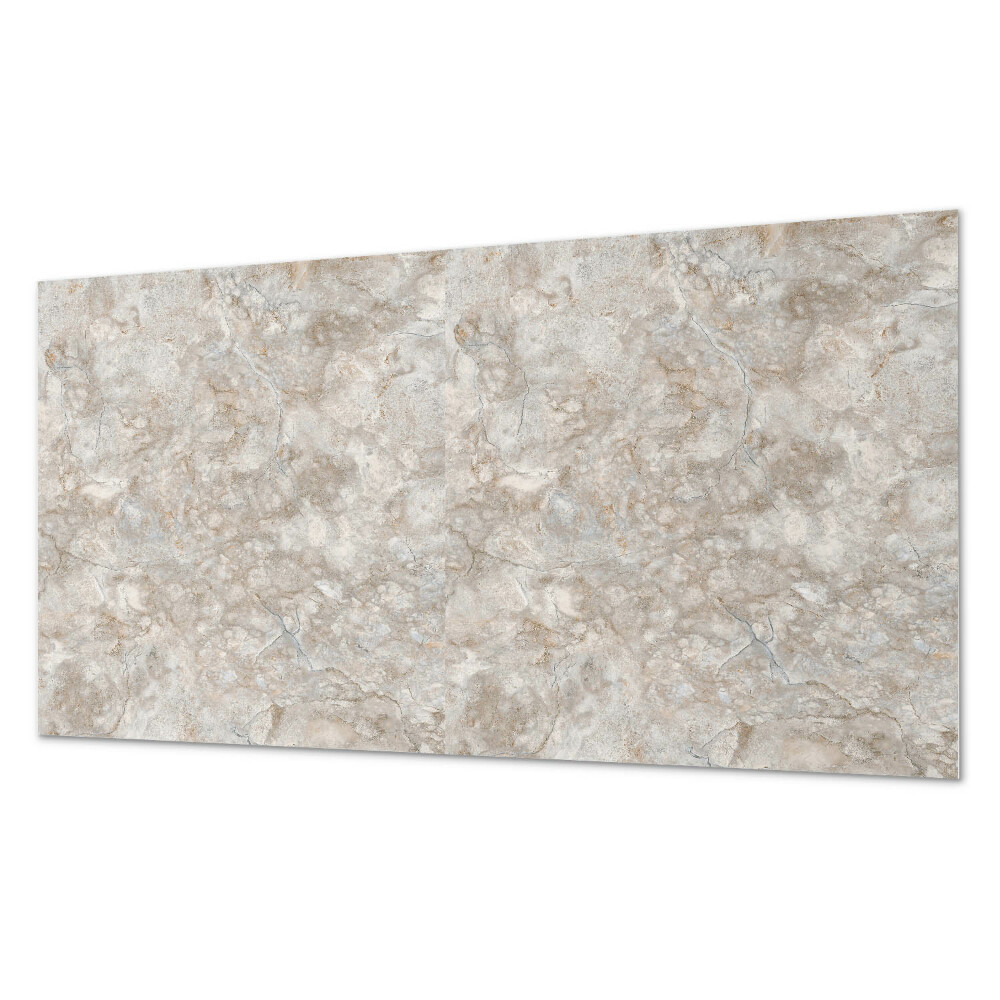 Panou de perete bucatarie Model de piatră în stil natural