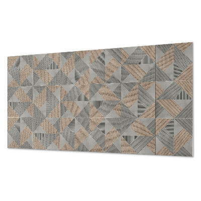 Panou perete Motiv geometric triunghiular