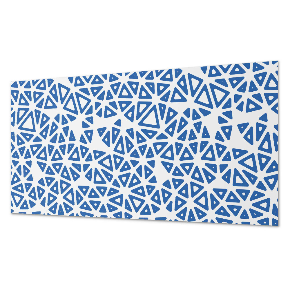 Panou de perete bucatarie Motiv geometric triunghiular